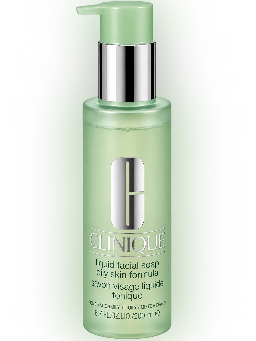 Clinique Liquid Facial Soap for Combination to Oily Skin 6.7 Oz
